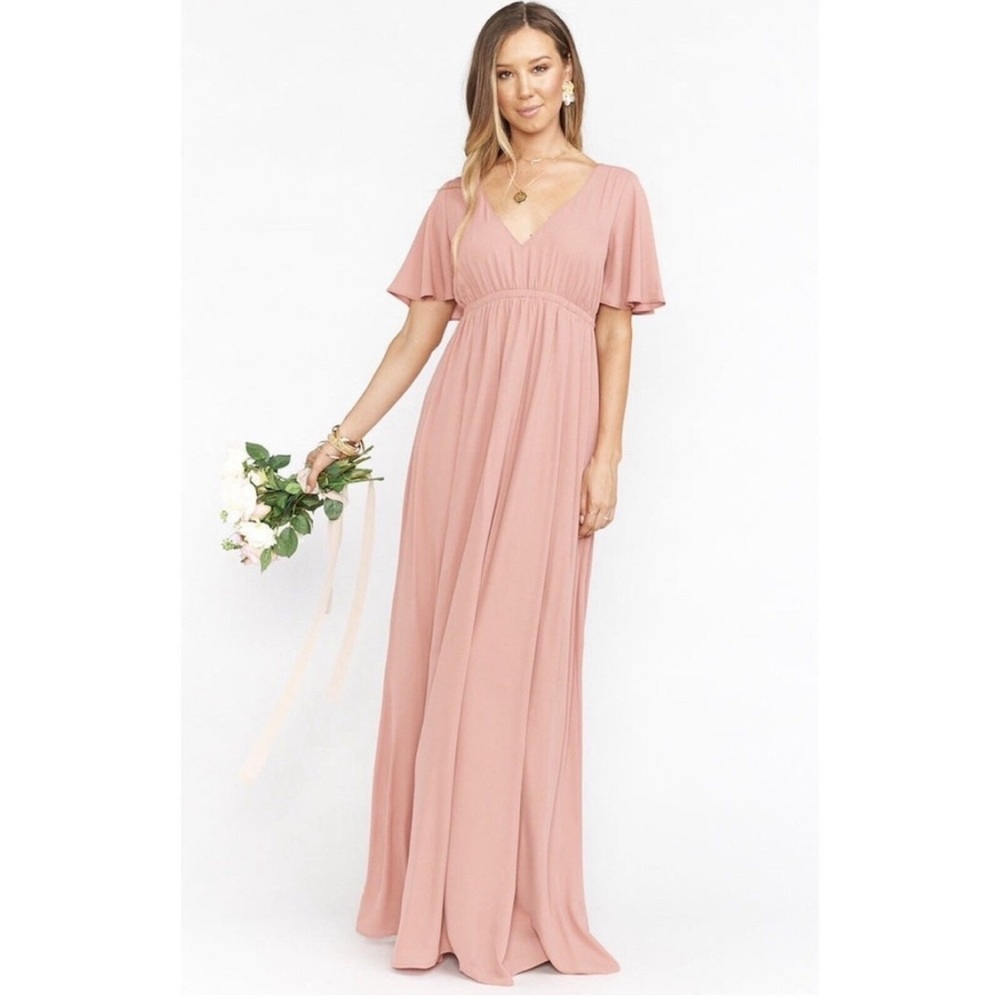 Show Me Your MuMu Emily Empire Waist Maxi Dress